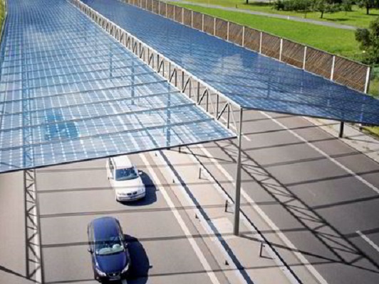 V Německu chtějí chytré dálnice vyrábějící elektřinu